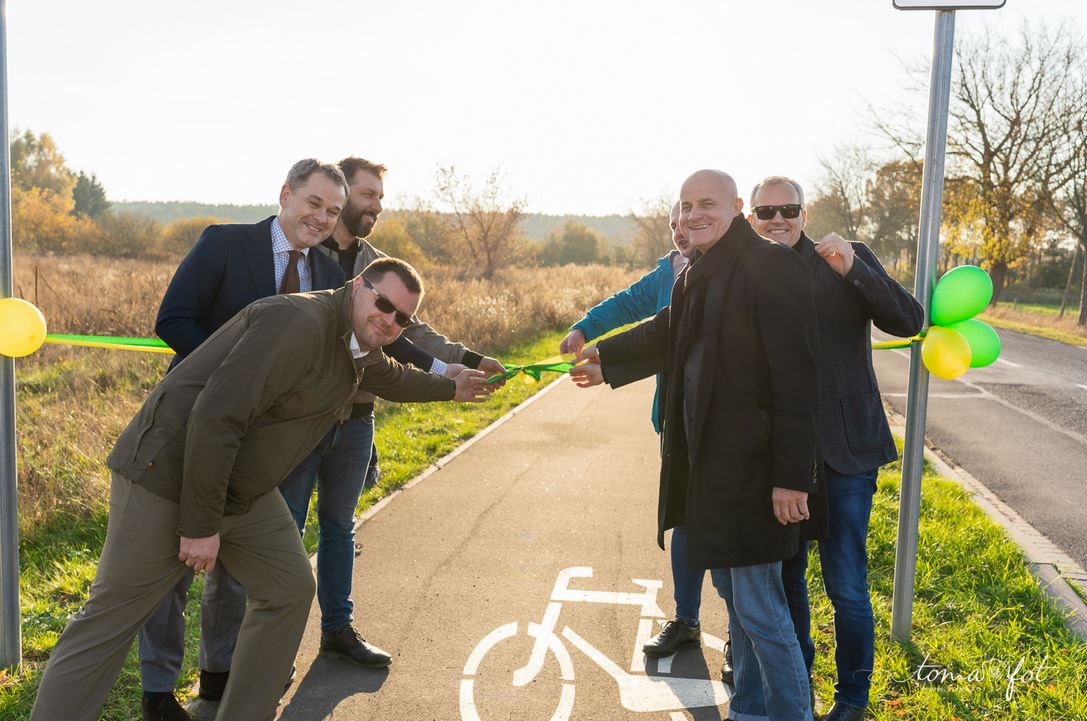 Ścieżka rowerowa Chełst – Kawczyn oficjalnie otwarta!